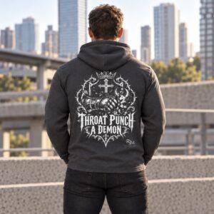 Throat Punch a Demon (Hoodie)